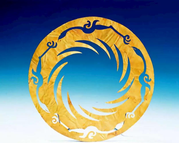 何新华夏最古老的太阳神生殖神图腾石