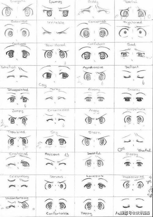 二次元人物眼睛怎样画