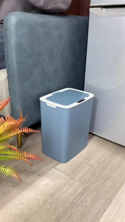 现在家里的垃圾桶都换成这种自动感应的了