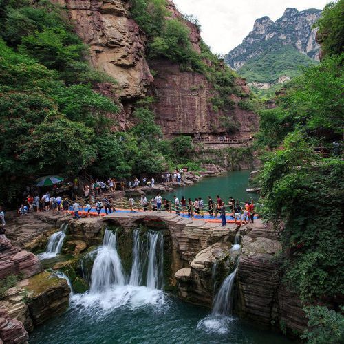 河南旅游焦作云台山一日游【纯玩 旅游 旅行】三环内