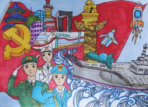 作品展学党史知党情感党恩跟党走泉州市青少年宫文学美术优秀作品线上