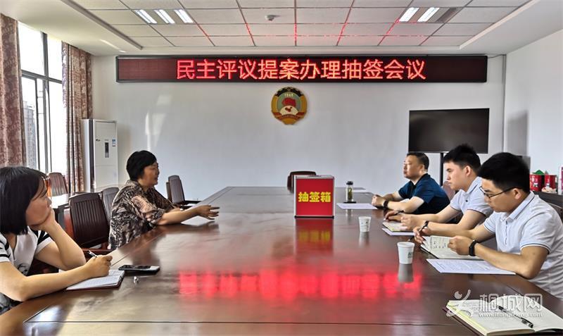 桐城市政协确定2家2019年度提案办理民主评议单位