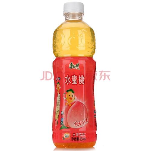康师傅 水蜜桃 蜜桃味果汁饮料 500ml*15瓶 整箱装