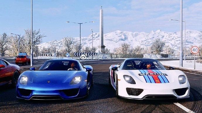 保时捷918spyder配马天尼涂装真的美-新浪汽车