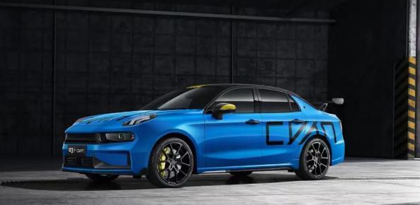 2021成都车展那一抹cyan蓝领克03cyan定制版亮相