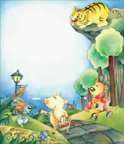 《虎鹿猪兔鼠》