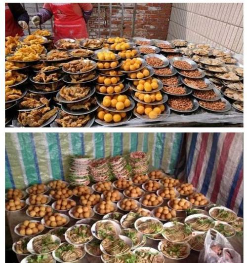 几十年前的东北坐席喝酒, 这些硬菜你吃过吗? 还记得当年的场景吗