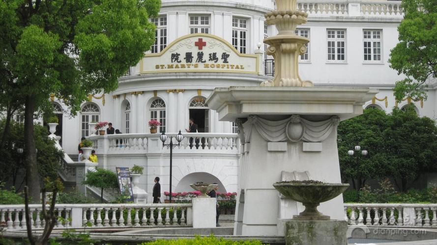 圣玛丽医院,只有一面外景,背面是新新公司的外景了.