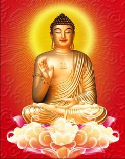 佛堂 客厅佛堂佛教唐卡释迦牟尼佛像法相 正品dmc十字绣精准印花