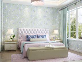 2021后现代卧室壁纸装修效果图