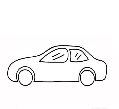 画出简单的小汽车