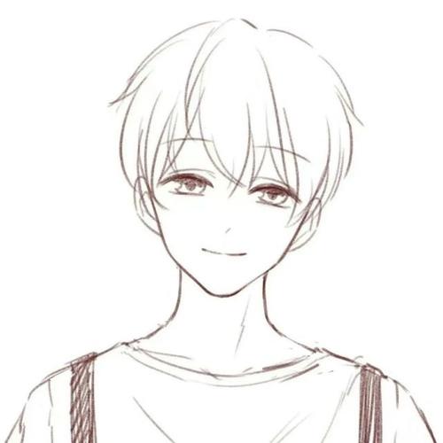 素描动漫头像