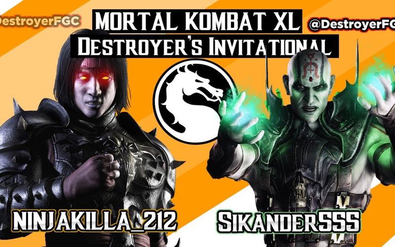 【真人快打xl】destroyer"s invitational 决赛 ninjakilla212(刘康)
