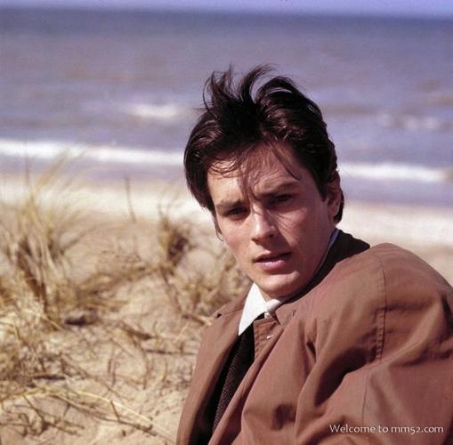 alain delon"s magazine cover wallpaper