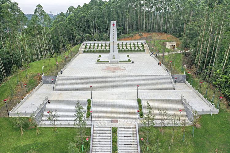 眉山青神县举办红色西山研学教育基地集中采访活动_fororder_烈士陵园