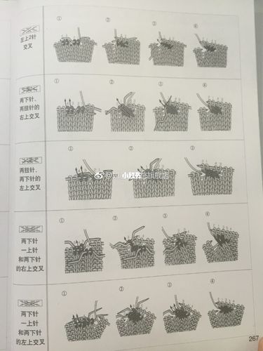 棒针基础符号针法