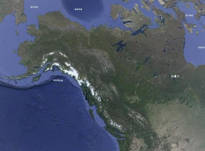 才发现著名的阿拉斯加海湾就在加拿大旁边08
