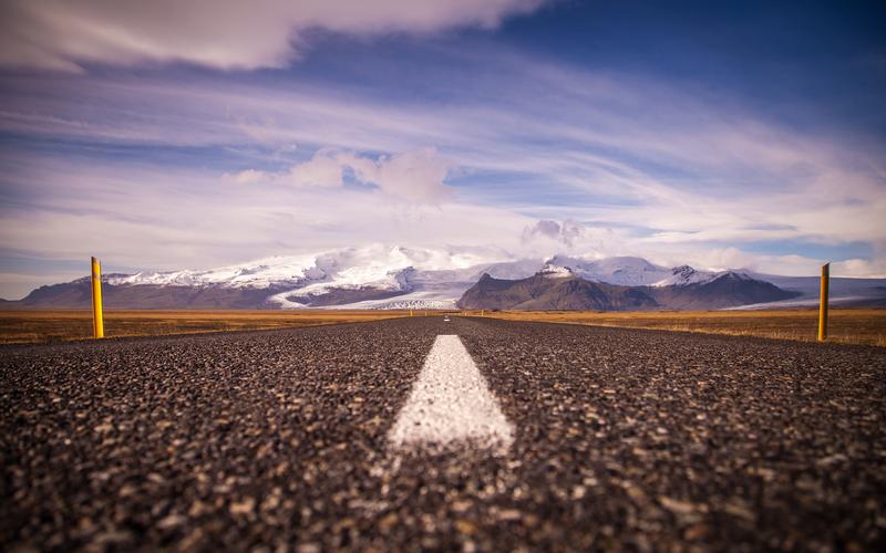 公路,一望无际,微距,天空,远处,安静,anieto2k,风景,平凡之路公路壁纸