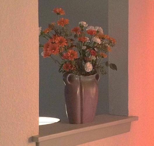 复古美丽的静物头像