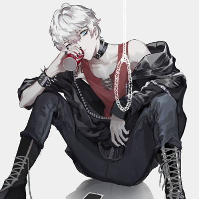 二次元妖孽美男动漫头像 霸道 tender