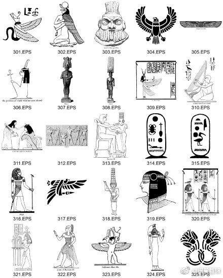 古埃及纹样艺术