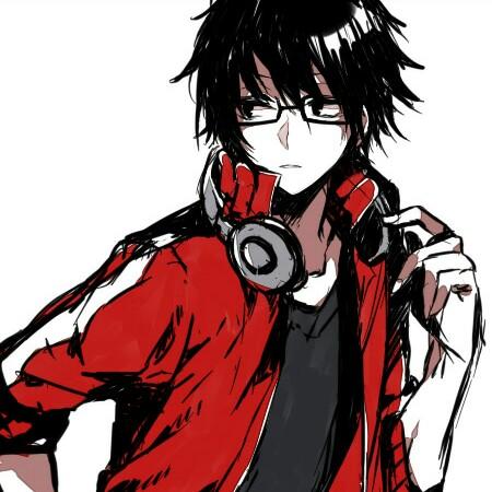 目隐都市的演绎者如月伸太郎动漫头像纯色动漫男头二次元