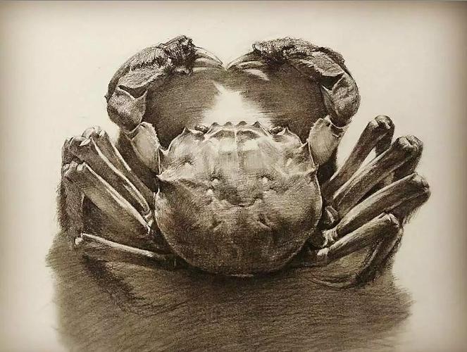 我有螃蟹 你有酒吗|纯艺术|素描|小南僧 - 原创作品