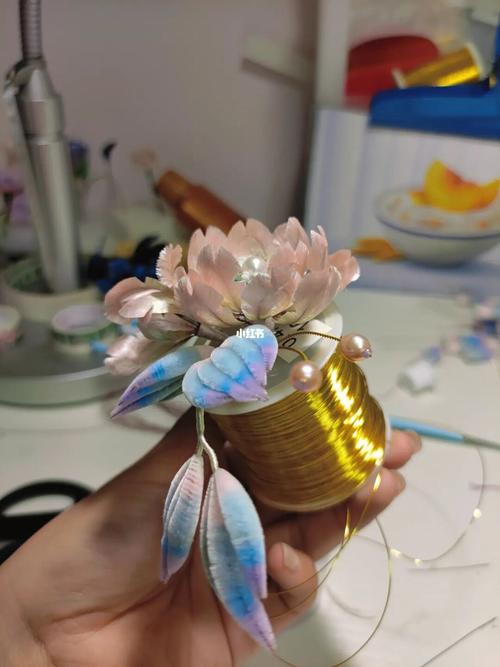 绒花_绒花_开学_非遗绒花_兴趣爱好_手工
