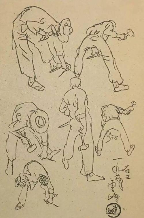 顾生岳&速写作品赏析
