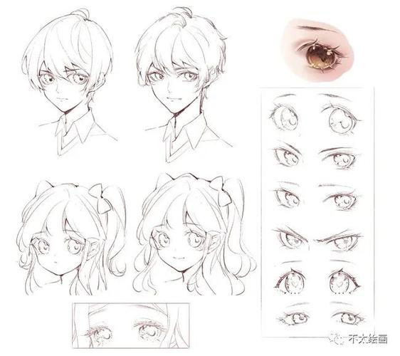 动漫人物眼睛的画法教程