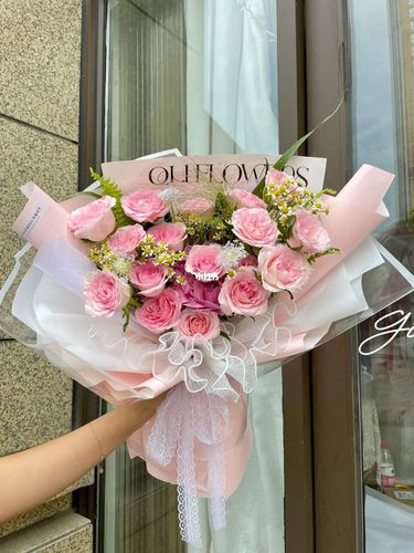 洛神玫瑰花束