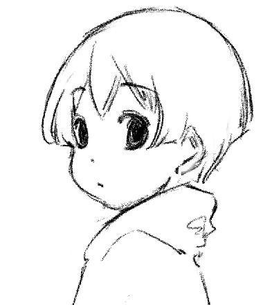 求这种的素描小人图片