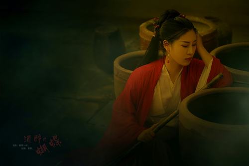顷刻之间,我似乎觉得,你是一只轻柔漫舞落入太湖之滨伤情的蝴蝶,那些