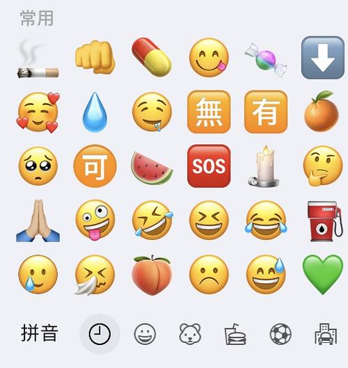 水想看看大家的常用emoji
