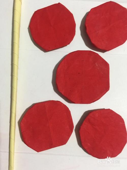 一串红艳艳的冰糖葫芦 怎样用彩纸折叠