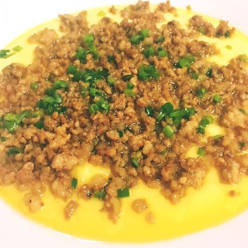 肉碎蒸蛋
