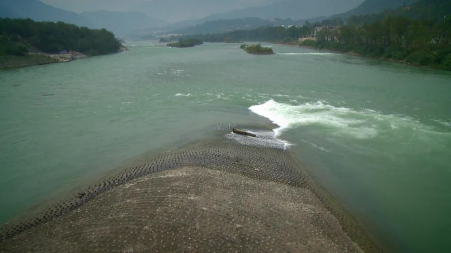 都江堰奔流的江水_1920x1080_高清视频素材下载(编号:371025)_实拍