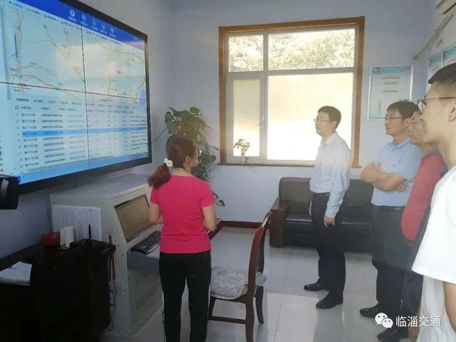 临淄区副区长王俊涛带队督查交通运输行业安全生产工作