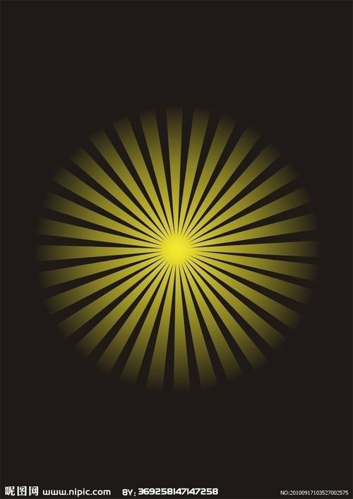 旋转 节日 其他 节日素材 矢量 cdr; 黄色光芒矢量图; 光芒_光芒四射