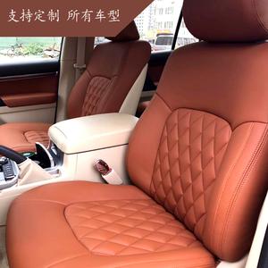 汽车真皮座椅包皮改装订做 大众丰田通风加热改装翻毛皮车顶