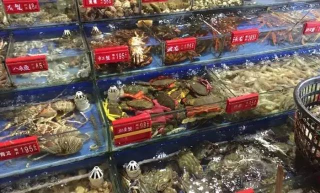 天鹏海鲜市场海鲜类同志们跟上!