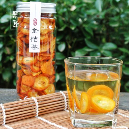 果匠特级金桔茶 花果果粒茶金桔片金桔干 止咳清火开胃解酒