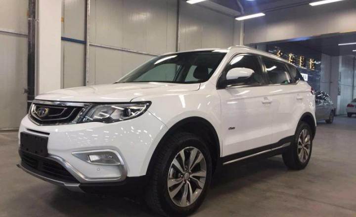 吉利 博越 1.8td 智尊型 白色 自动档