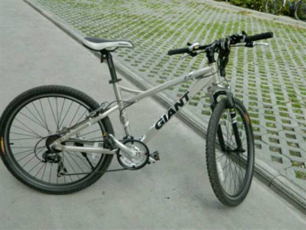 我现有的是捷安特atx660车架,其他的全是熔岩660的配件的一辆车,刚买