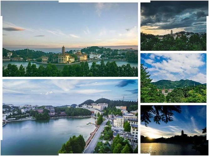 九宫山位于湖北省咸宁市通山县境内,由云中湖,石龙峡,铜鼓包,金鸡谷