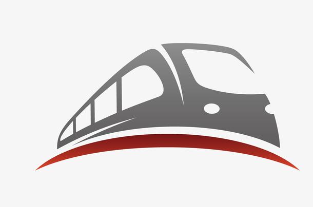 卡通简约装饰卡通火车头装饰