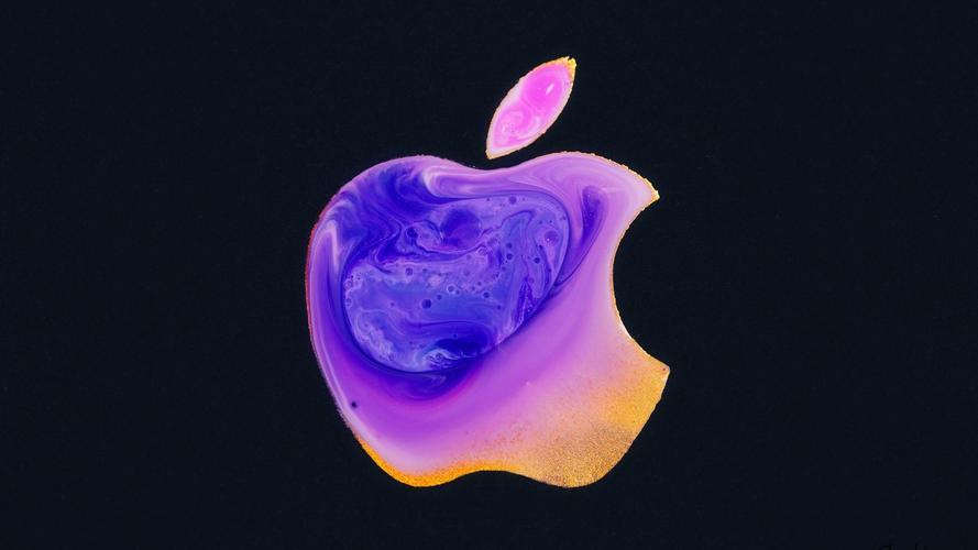 苹果iphone 12概念渲染官方壁纸,色彩背景-回车桌面