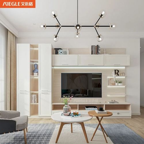 艾依格客厅设计好看又耐用的电视柜设计