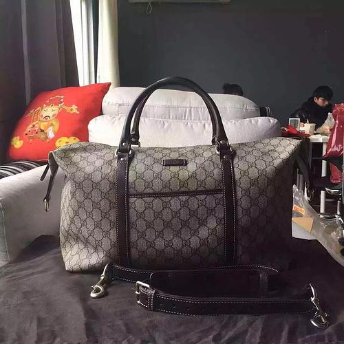 全新gucci 旅行袋 手提单肩两用包