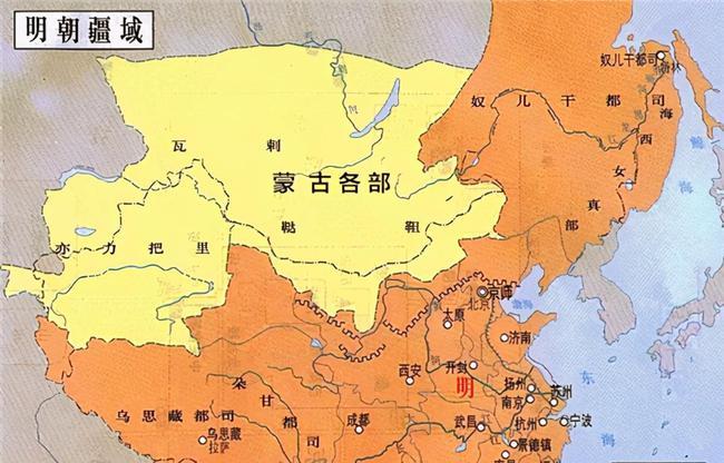 明朝版图基本在长城以内清王朝的版图有何变化